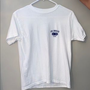 los angeles california white pac sun shirt